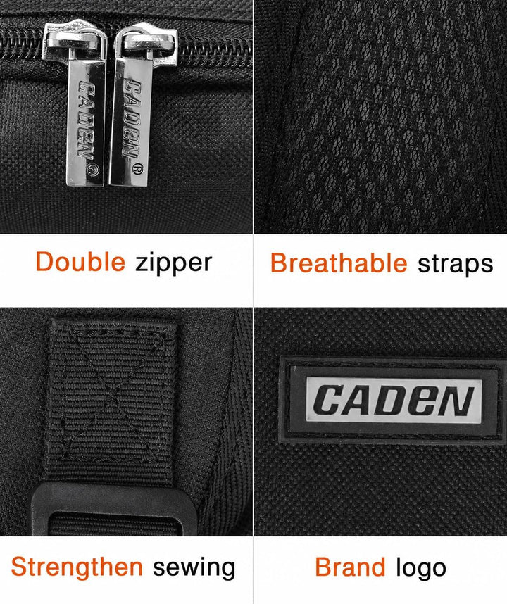 CADeN Kamerarucksack Camera Backpack Wasserabweisend Kameratasche Fototasche Kompatibel mit Sony Can
