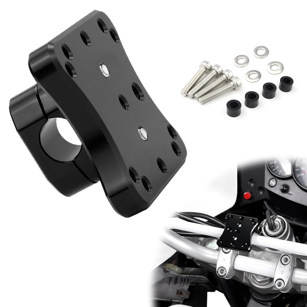 22,2-mm-GPS-Montagehalterung, kompatibel mit MT-03 SV650 GSX-S750 | GPS-Halterung für Motorrad-Navig