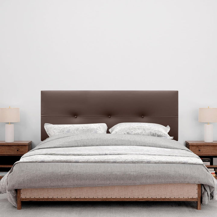 DHOME Kopfteil aus Kunstleder oder Stoff AQUALINE Pro Kopfteil Polsterkopfteil Luxusbett (Kuntsleder