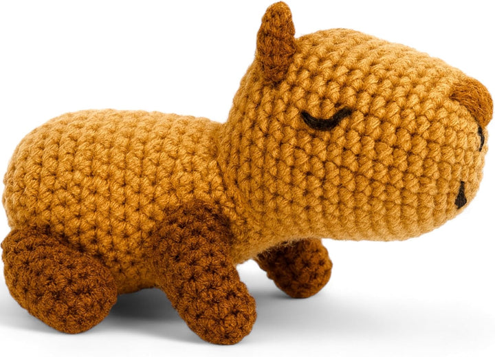 MIJOMA Häkelset Tiere für Anfänger & Fortgeschrittene – DIY Amigurumi Häkel Kit mit Anleitung, Wolle