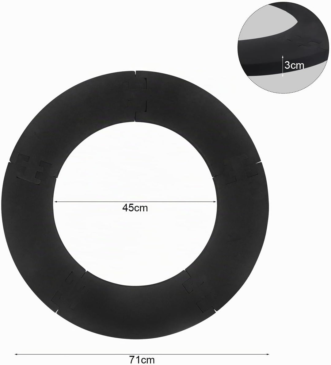 Dartscheibe Schutzring, Surround Dartscheibe, Dartboard Schutzring, Wandschutz Ring, Verhindert Schä
