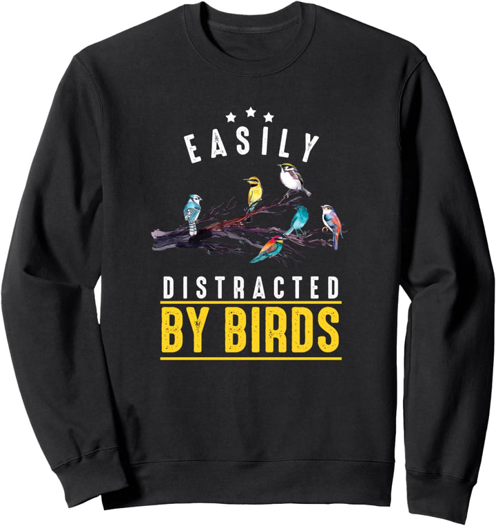 Schöne Vögel Vogelkunde Vogel Süsse Tiere Vogelbeobachter Sweatshirt