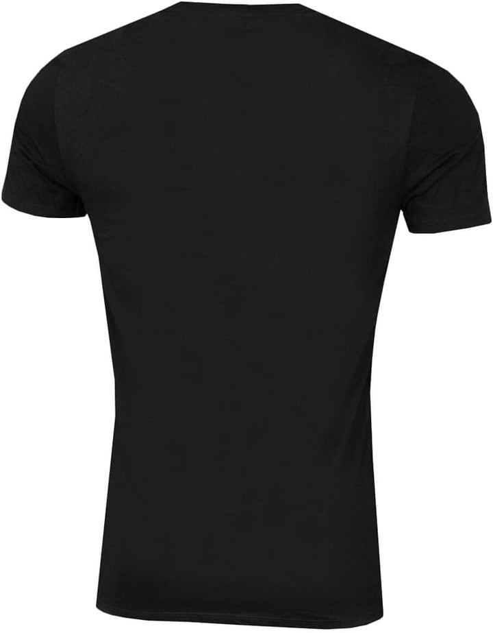Lacoste Herren T-Shirt Rundhals TH3321, Männer Basic Tshirt,Tee,Regular Fit L Black (031), L Black (