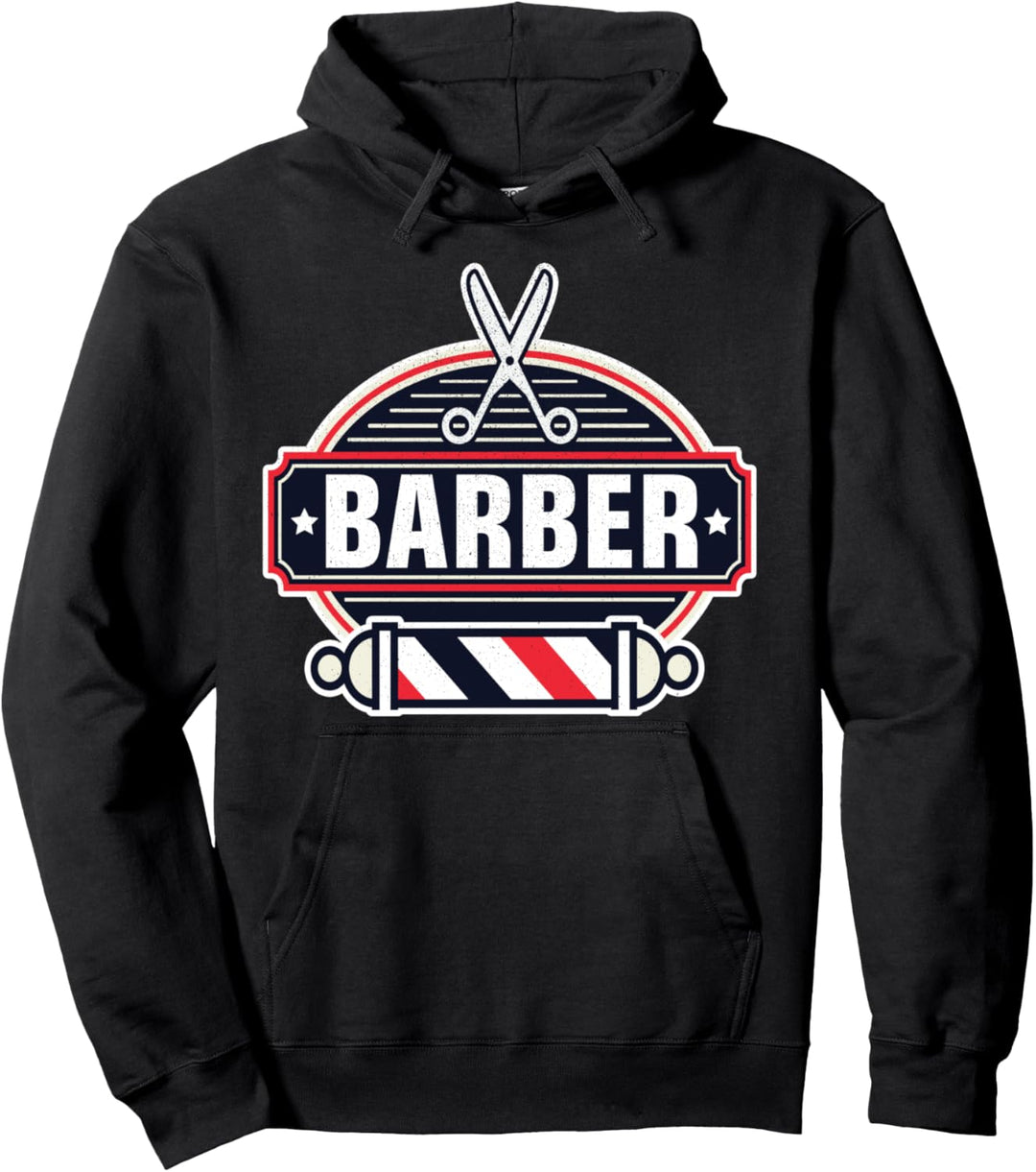 Cooles Barbershop Barber Graduation Gift T-Shirt Pullover Hoodie