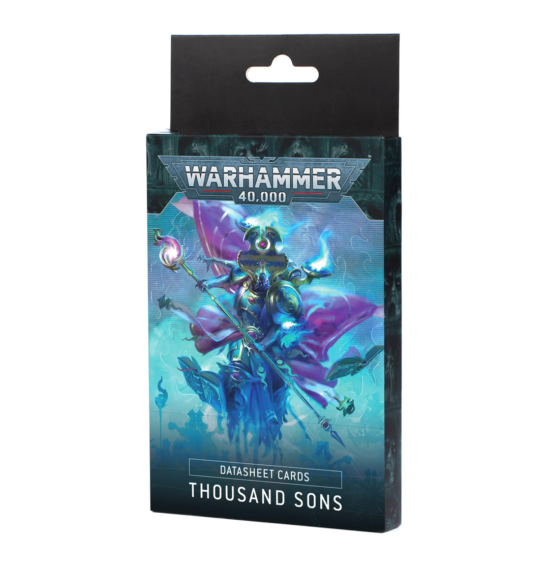 Games Workshop - Warhammer 40.000 - Datenblattkarten: Tausend Söhne (2025-10. Ausgabe)