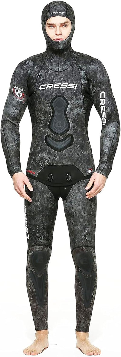 Cressi Apnea Complete Wetsuit - Kompletter Tauchanzug in Soft Neopren, erhältlich in Stärken von 3.5