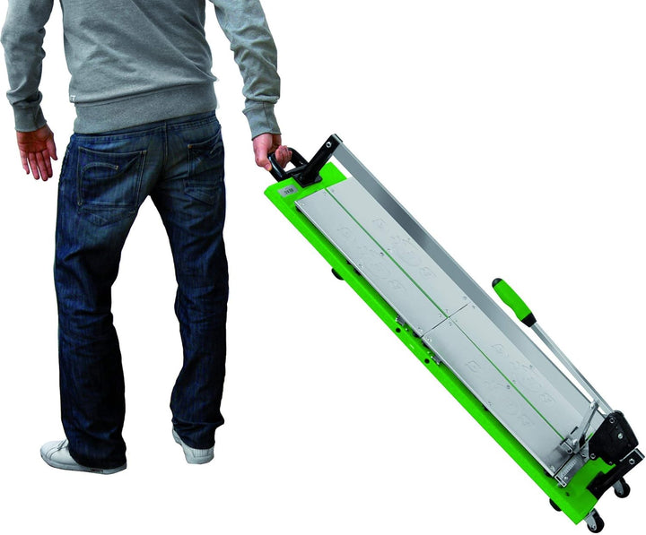 Fliesenschneider BTC 900 mit einer Gesamtschnittlänge von 900 mm und einem integrierten