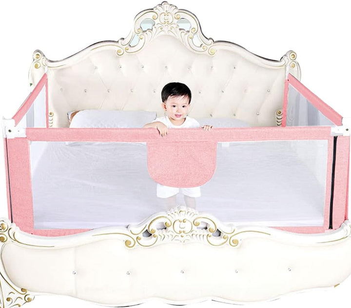 Bettgitter, Bettschutzgitter für Kinder Rausfallschutz Bett, Rausfallschutz Kinderbett, Bettgitter f