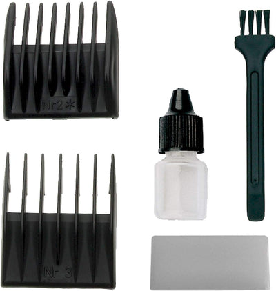 Rotschopf24 EDITION: Moser Tierschermaschine R33 Adjustable + 8 Edelstahl-Aufsteckkämme + Tasche. Ma