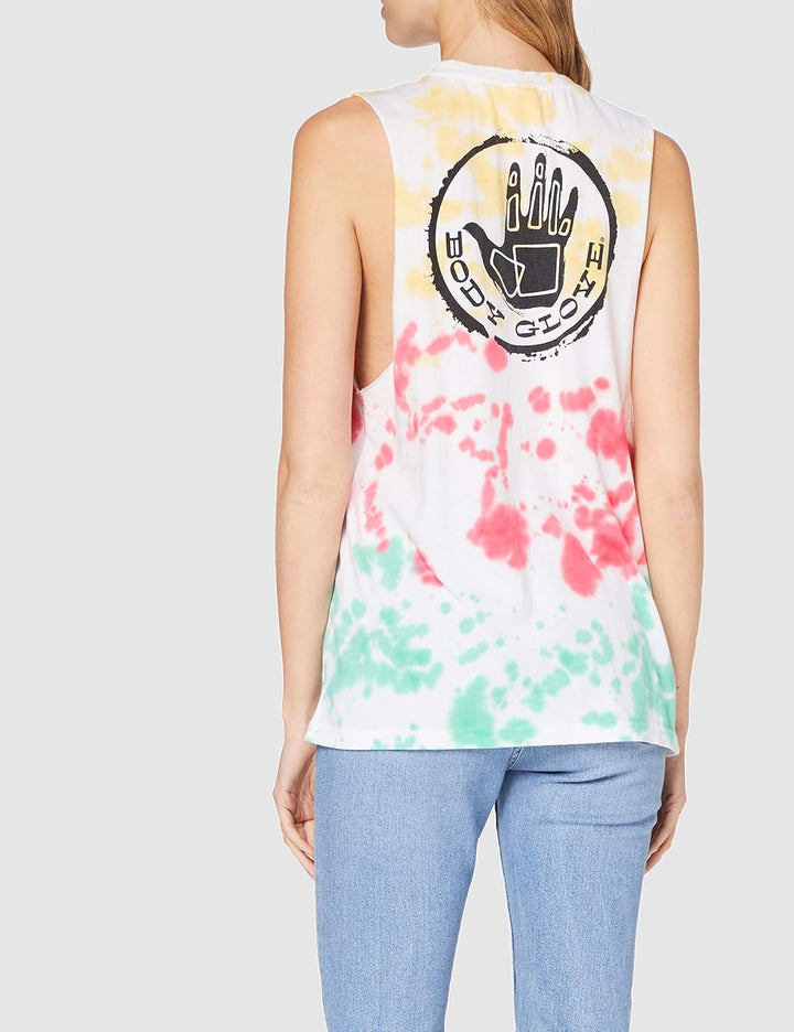 Body Glove Damen Sherbet Vest Weste XL Mehrfarbig (Pastel Tie Dye), XL Mehrfarbig (Pastel Tie Dye)