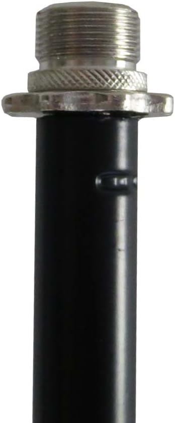 keepdrum MS096 Mikrofonständer gerade + Kugelgelenk Stativ-Adapter 1/4" zu 3/8"