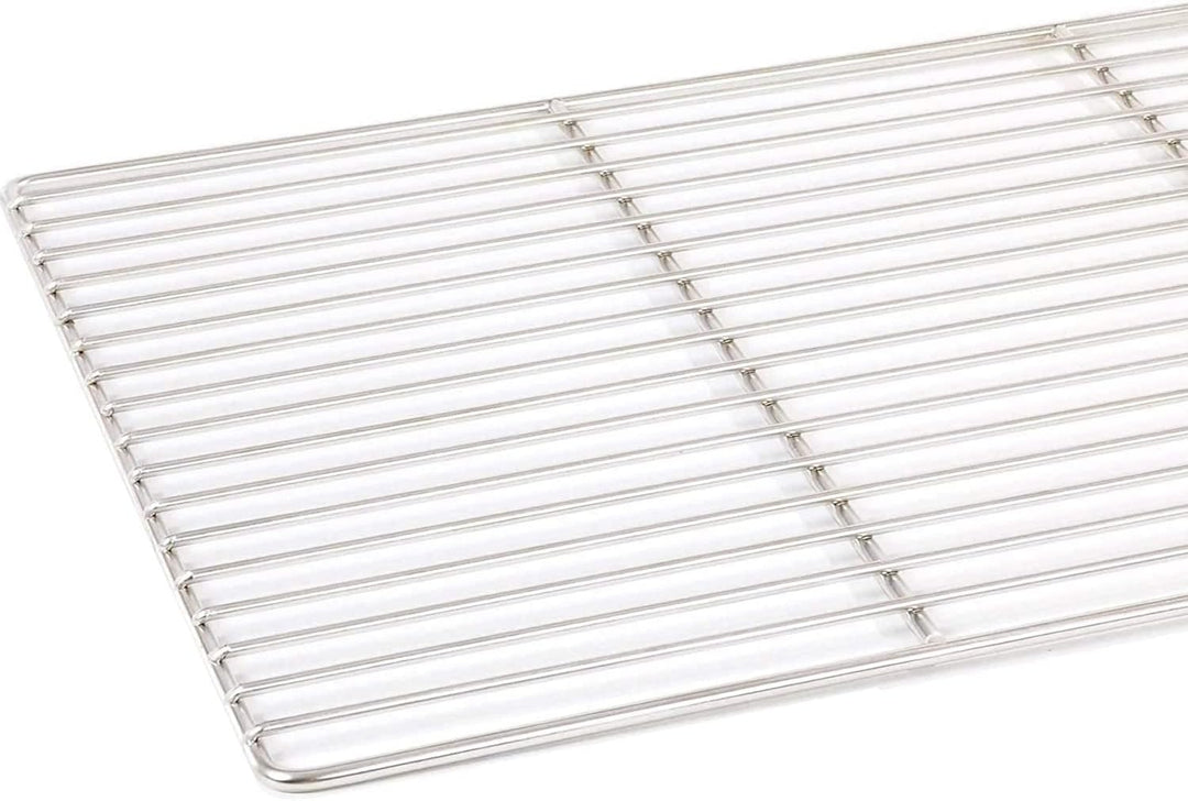 Grillrost 70 x 40 cm aus Edelstahl rostfrei und elektropoliert