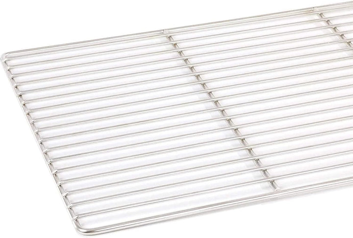 Grillrost 70 x 40 cm aus Edelstahl rostfrei und elektropoliert