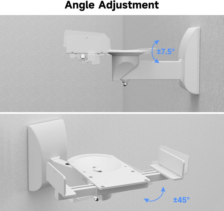 suptek Dual Side Clamping Bücherregal Lautsprecherhalterung Wandhalterung für grosse Umgebungslautsp