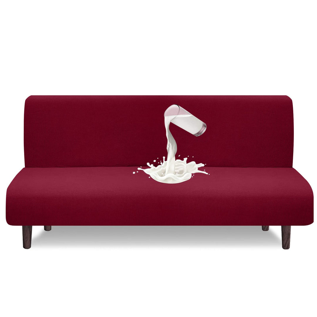 Granbest wasserdichte Armlose Futon Abdeckung, Hoher Stretch Futon Schutz für Faltendes Schlafsofa A