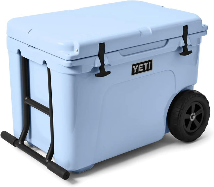 YETI Tundra Haul Wheeled Cool Box, Insulated Hard Cooler Big Sky Blue, Big Sky Blue
