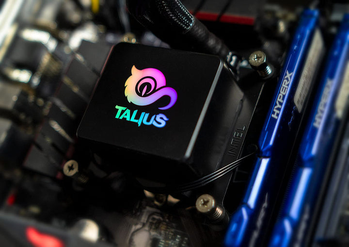 TALIUS Skadi-240 RGB Flüssigkühler (Intel-AMD) 240 mm (2 Ventiladores), 240 mm (2 Ventiladores)