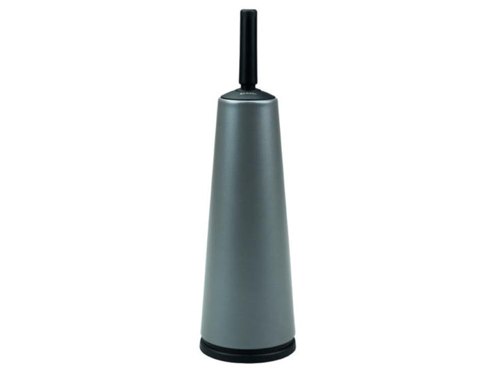 Brabantia Toilettenbürstengarnitur Classic - Platinum Platinum Toilettenbürste und Halter, Platinum