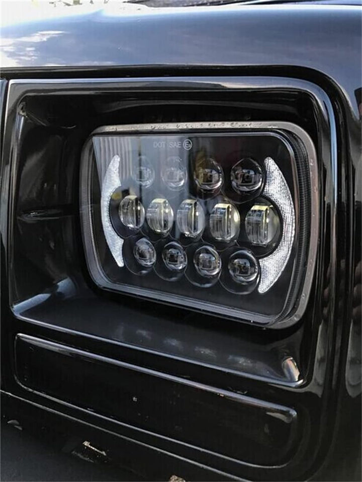 SXMA 5x7 Zoll Sealed Beam Ersatz LED Scheinwerfer mit DRL für Cherokee XJ (1 Paar)