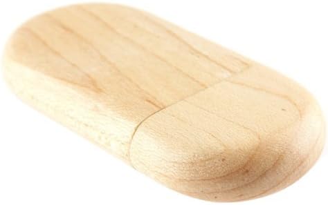 A Plus+ 10 Stück Holz Speicherstick USB 32GB mit Holzkiste Kreative USB-Flash-Laufwerk Holz 32GB USB