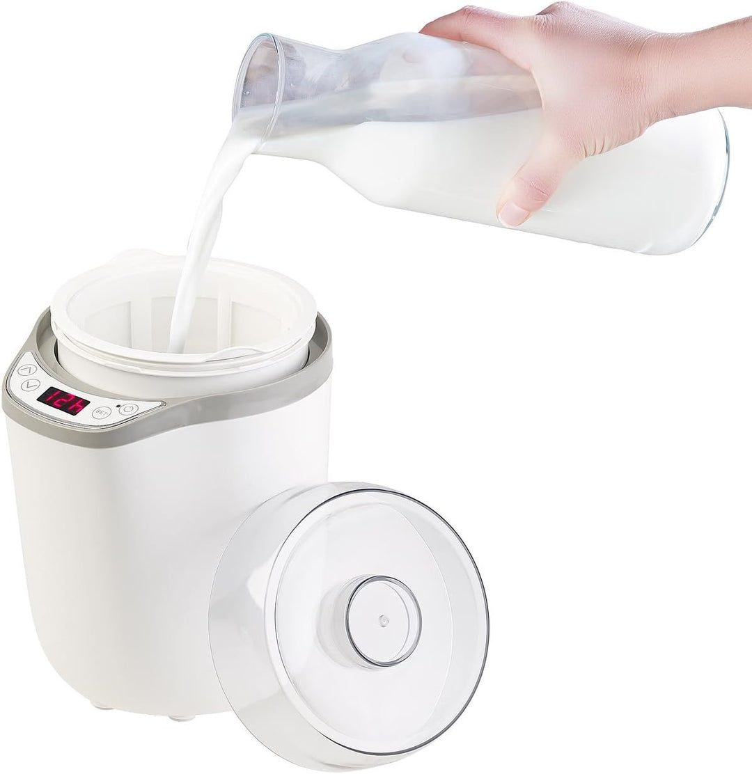 Rosenstein & Söhne Yoghurtbereiter: XL-Joghurt-Maker für griechischen Joghurt, Naturjoghurt u.v.m, 1