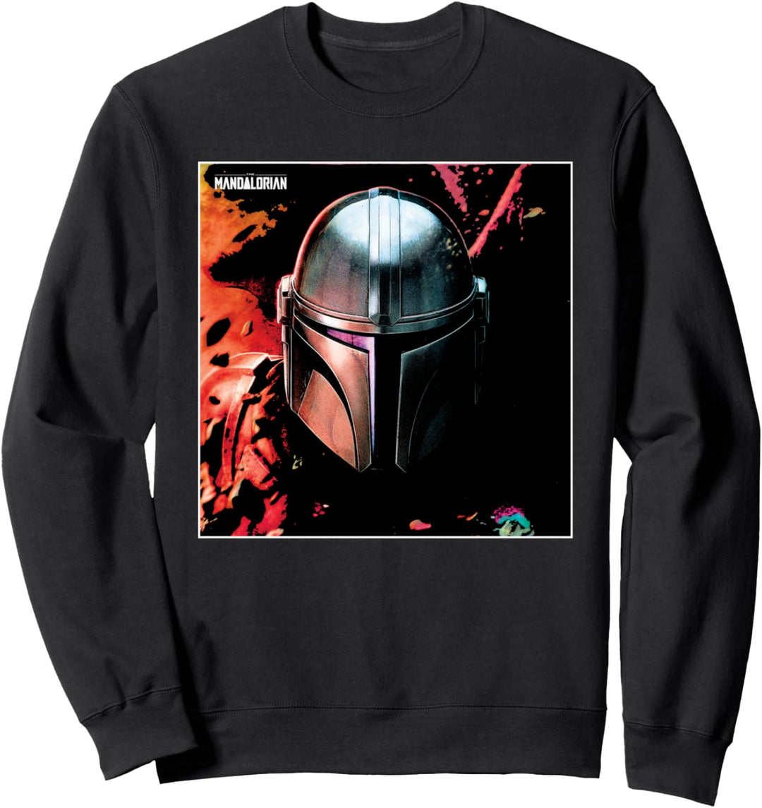 Star Wars The Mandalorian Helmet Sweatshirt