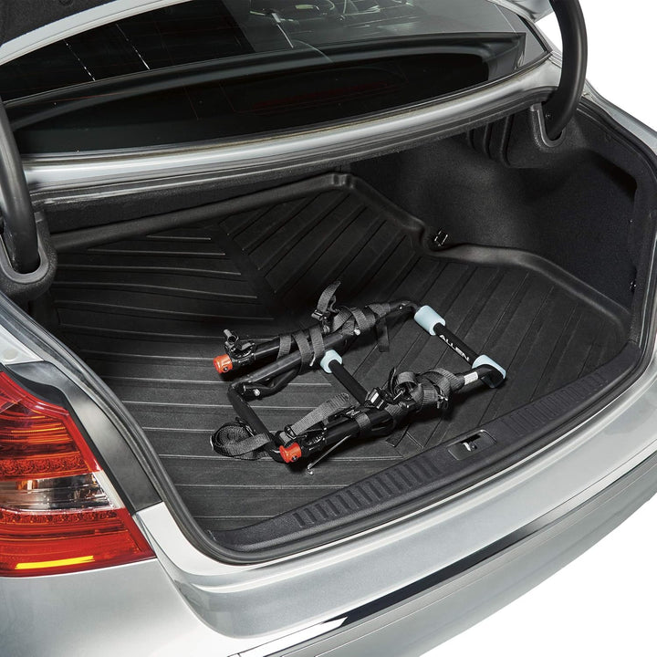 Allen Sports Deluxe 2-Bike Trunk Berg-Rack 2 Fahrräder Schwarz, 2 Fahrräder Schwarz