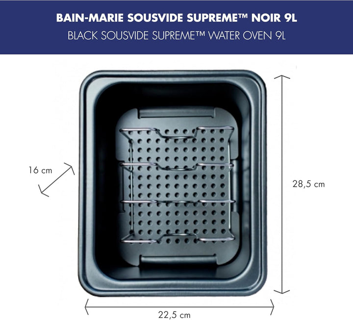 SousVide SVD-00101 Supreme Demi Water Oven, Black by SousVide Supreme