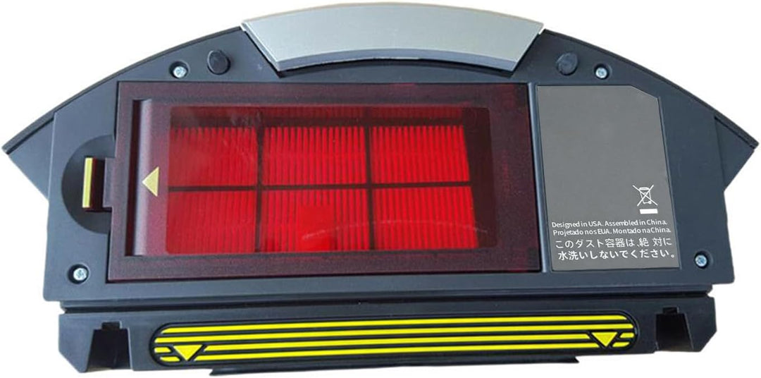 LICHIFIT Staubsammelbox Abfallsammler mit Hepa-Filter für iRobot Roomba 800 900 Serie 870 860 880 96