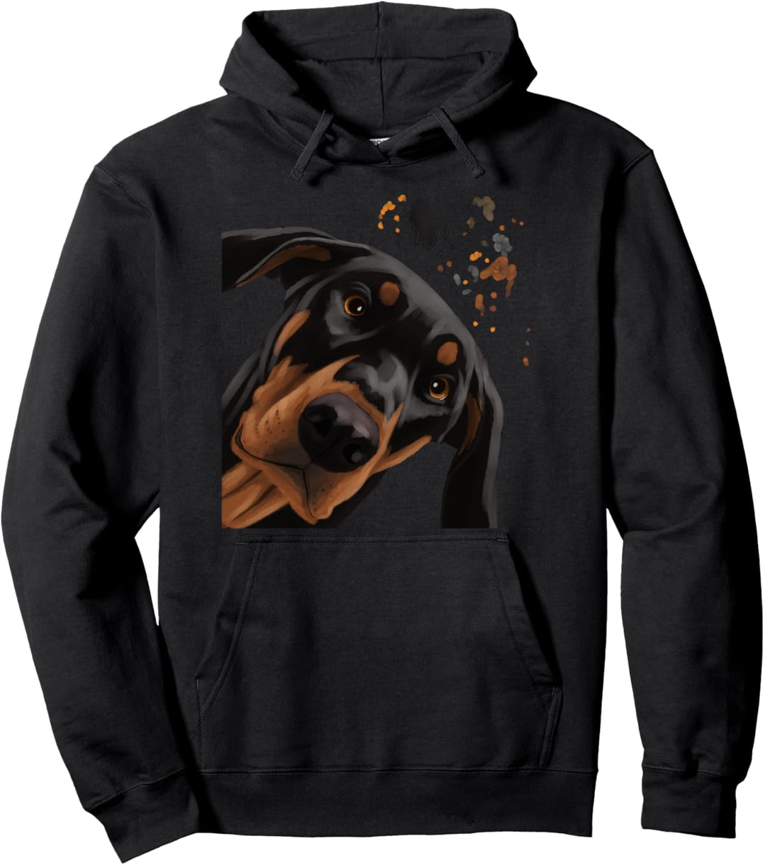 Neugieriger Hund Brandlbracke Pullover Hoodie