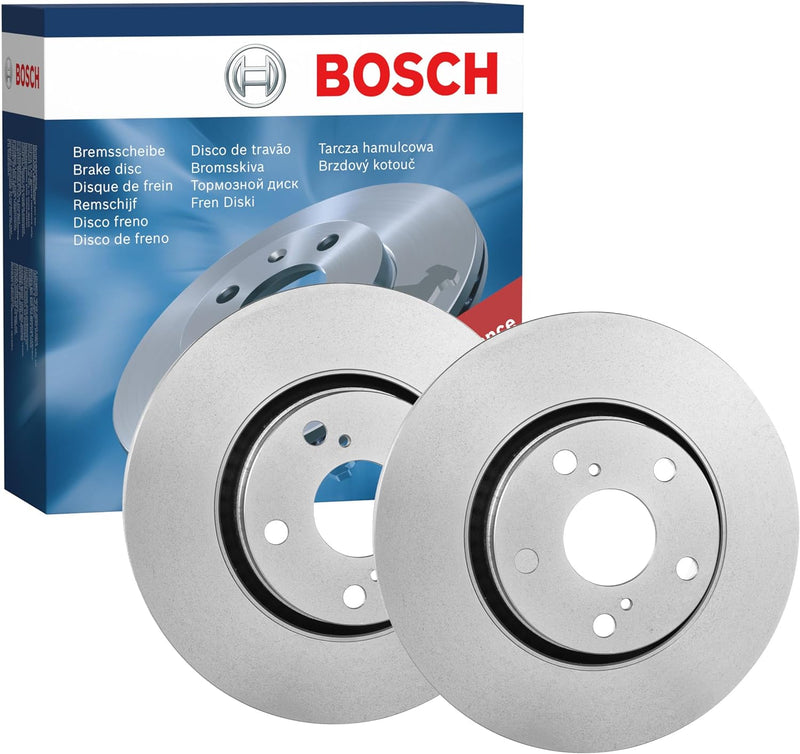 Bosch BD1403 Bremsscheiben - Vorderachse - ECE-R90 Zertifizierung - zwei Bremsscheiben pro Set