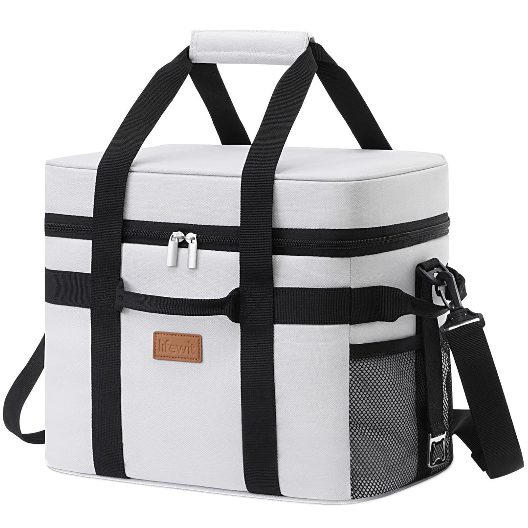Lifewit Kühltasche 20L 30 Dosen, Faltbar Picknicktasche für Essen & Getränke, Kühlbox Tragbare Eista