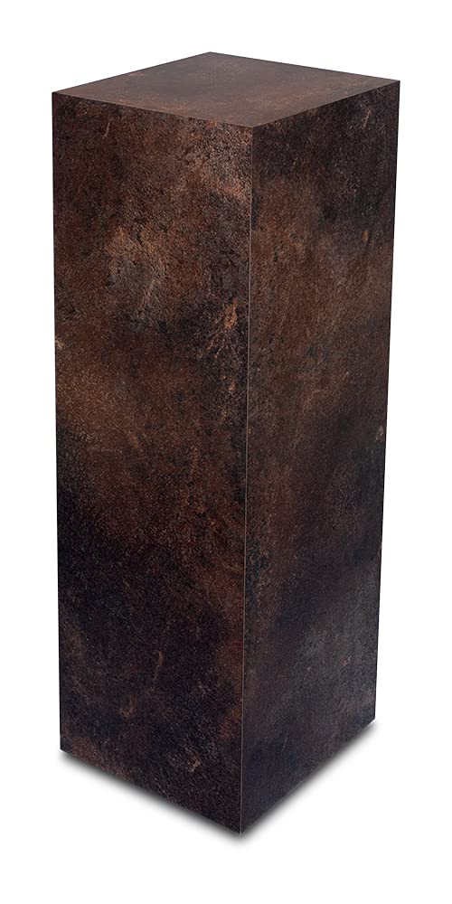 Dekosäule innen/aussen, Säule/Podest/Sockel in 3 Grössen (Rost, Innensäule 60x17x17 cm) Innensäule 6