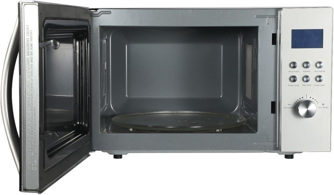 Tarrington House Mikrowelle MWD5130, 1000 W, 30 Liter, digitales Display, mit 6 Koch-Stufen, inkl. A