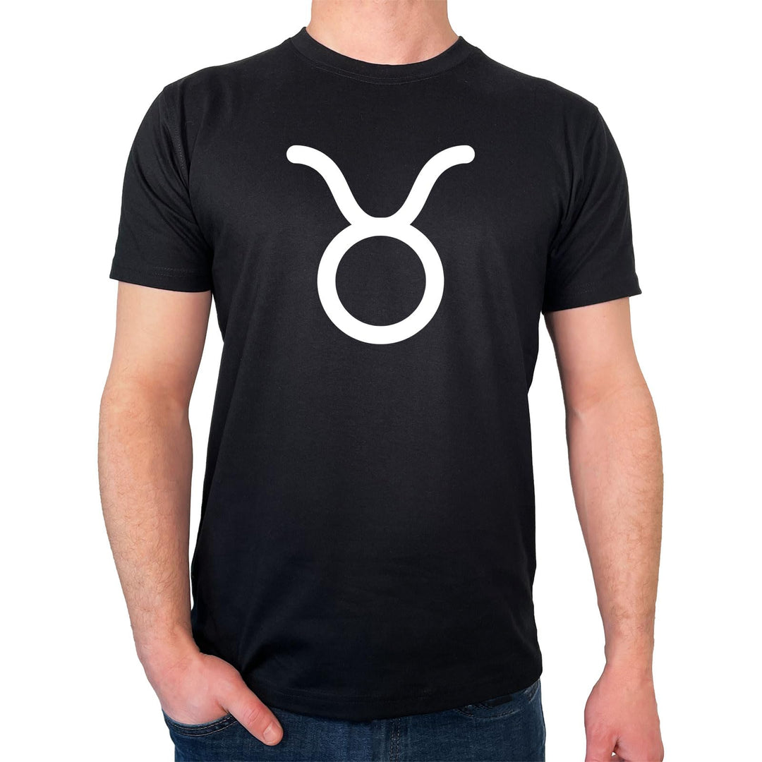 Herren T-Shirt Stier Sternzeichen Zeichen Geschenk Grösse S-3XL Bio Baumwolle Fairtrade Stier Gesche
