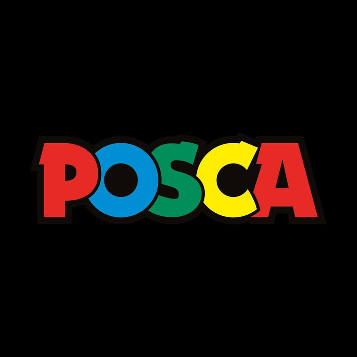 POSCA 186832 Marker Set, 20 Acrylstifte im Etui, Marker Set Pop Colours, Spitze PWE5M 1,8-2,5 mm 20e