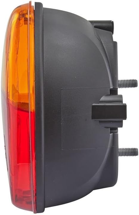 HELLA - Heckleuchte - Agroluna - Glühlampe - 12V - Anbau/Einbau/geschraubt - Lichtscheibenfarbe: gel