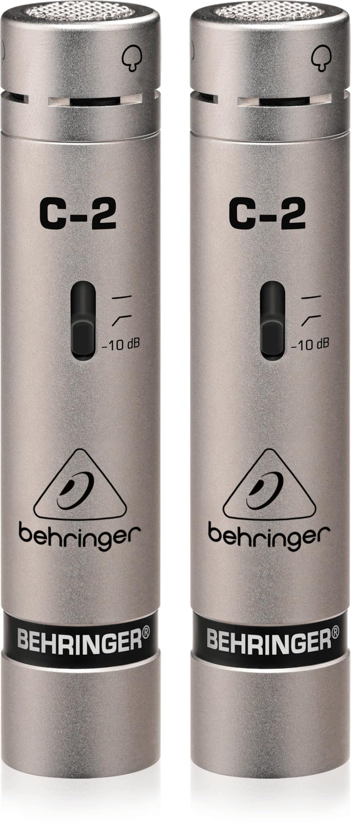 Best Price Square Studio Condenser Microphones C-2 C-2 by BEHRINGER Silber C-2 Single, Silber C-2 Si