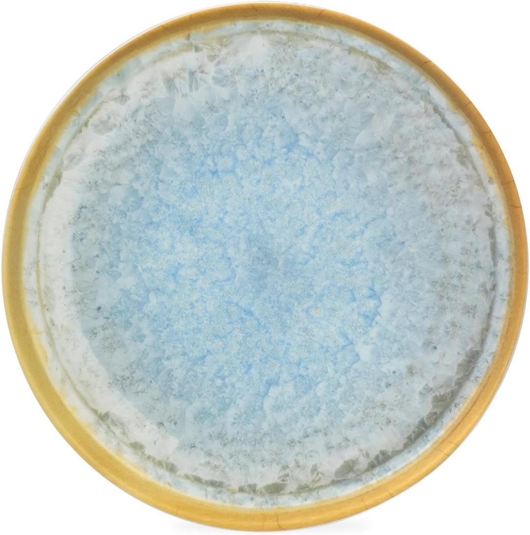 Moritz Camping Tafelgeschirr aus Melamin für 4 Personen 16-teilig | spülmaschinenfest | Picknick Ges