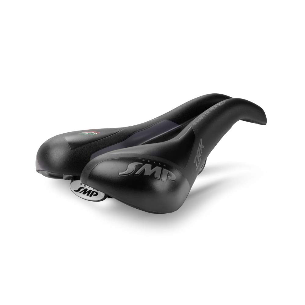 Selle SMP TRK Fahrrad-Sattel // Herren (medium) Schwarz 280x160 mm, Schwarz 280x160 mm