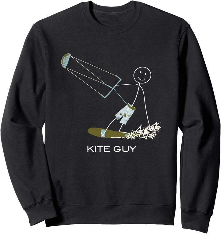 Lustige Herren Kiteboarding, Boy Kitesurfer Geschenk Sweatshirt