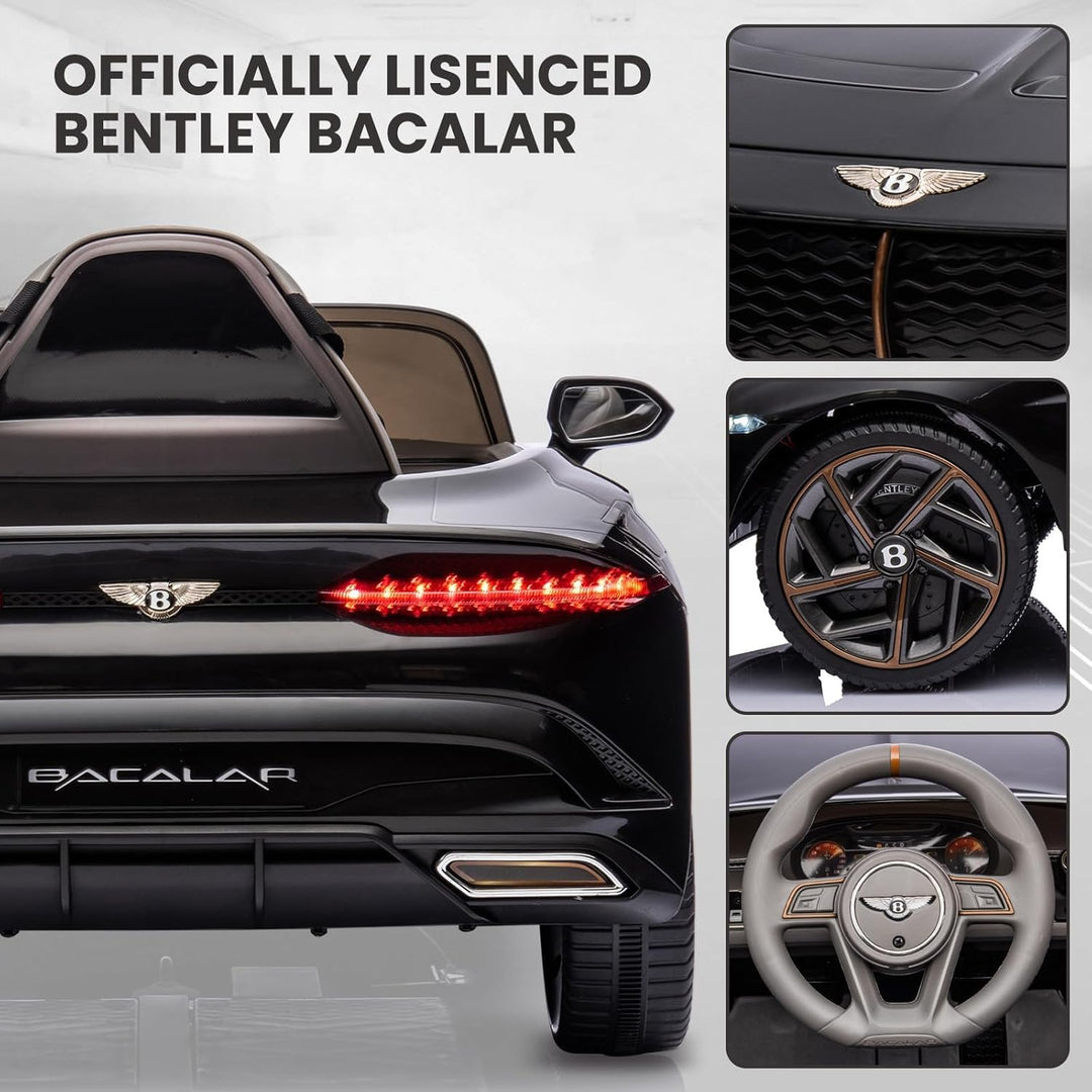 Elektroauto Für Kinder 12V, Unter Der Lizenz Von Bentley Bacalar, Ferngesteuerte Elektrofahrzeuge Fü