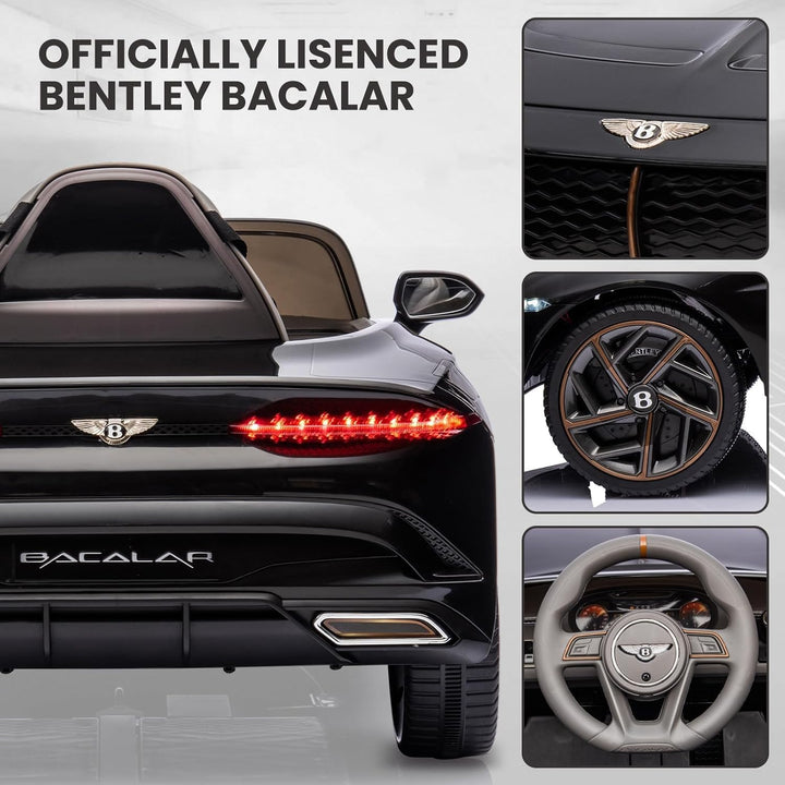 Elektroauto Für Kinder 12V, Unter Der Lizenz Von Bentley Bacalar, Ferngesteuerte Elektrofahrzeuge Fü
