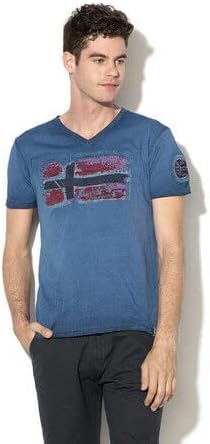 T-Shirt Mann Jacobin Marineblau M