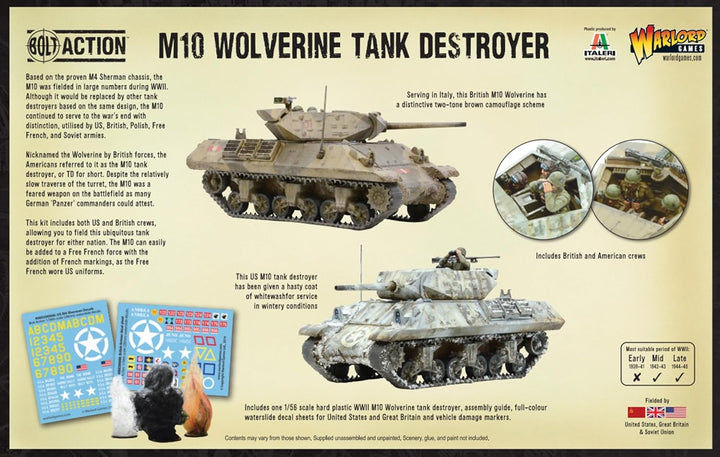 Bolt Action M10 Wolverine Tank Destroyer