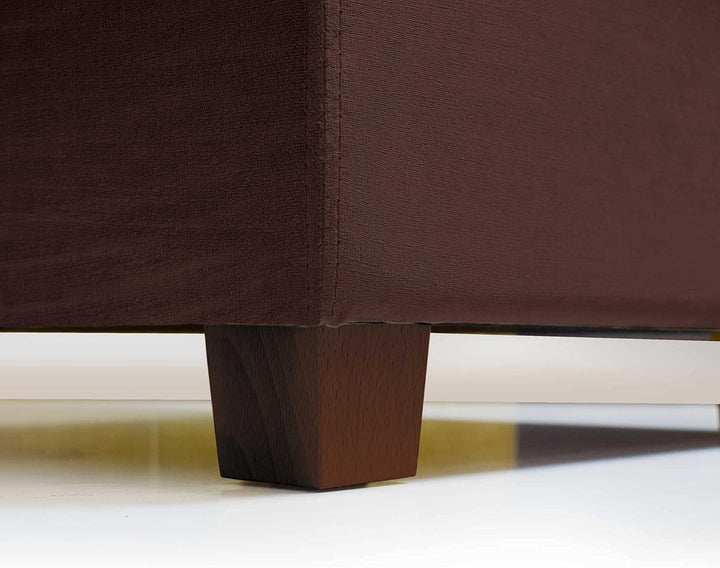 Comfort-Pur Martin Sitzpuff Sitzpouf Puff Pouf Sitzhocker mit Stauraum Fusshocker Sitztruhe Sitzwürf