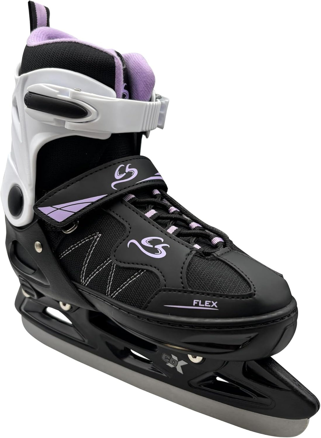 Cox Swain verstellbare Schlittschuhe Frosty, Eislaufschuhe für Kinder, Jugendliche und Erwachsene bi