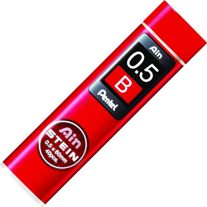 Pentel C275-BO Ain Stein Feinmine, Strichstärke 0.5 mm, Härtegrad B, 40 Minen je Dose, B