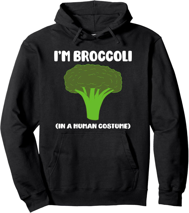 Broccoli Kostüm Lustig Ich bin Brokkoli Pullover Hoodie