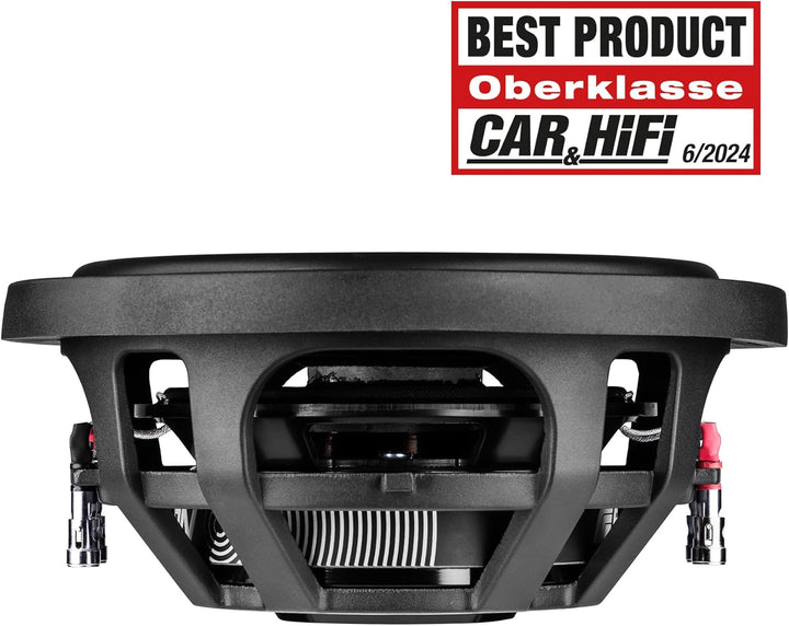 ETON MW 10 Flat – Kraftvoller, Flacher 25 cm / 10 Zoll Subwoofer, Langhub Bass fürs Auto, Tiefton La